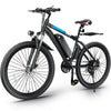 Gocio 500W Electric Bike 26" Electric Bicycle for Adults with Cruise Control System Ebike, Mountain Bike with Removable 375Wh Lithium-Ion Battery 50 Miles, 21 Speed Commuter Bike for Man Woman