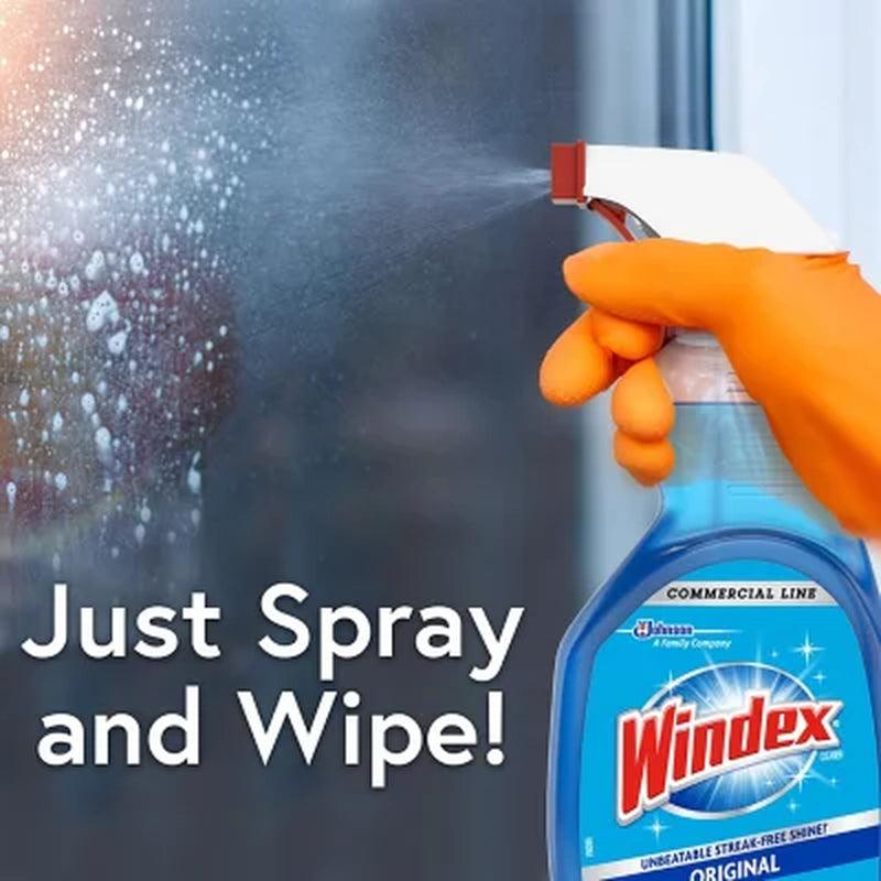 Windex Original Glass Cleaner (128 Fl. Oz. Refill + 32 Fl. Oz. Trigger)