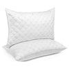 Bed Pillows for Side Sleeper Queen Size Pillows for Bed Set of 2 Cooling Hotel Gusseted Pillows for Sleeping down Alternative Filling Luxury Soft Supportive Plush Pillows 2 Pack 20 X 30 Inches