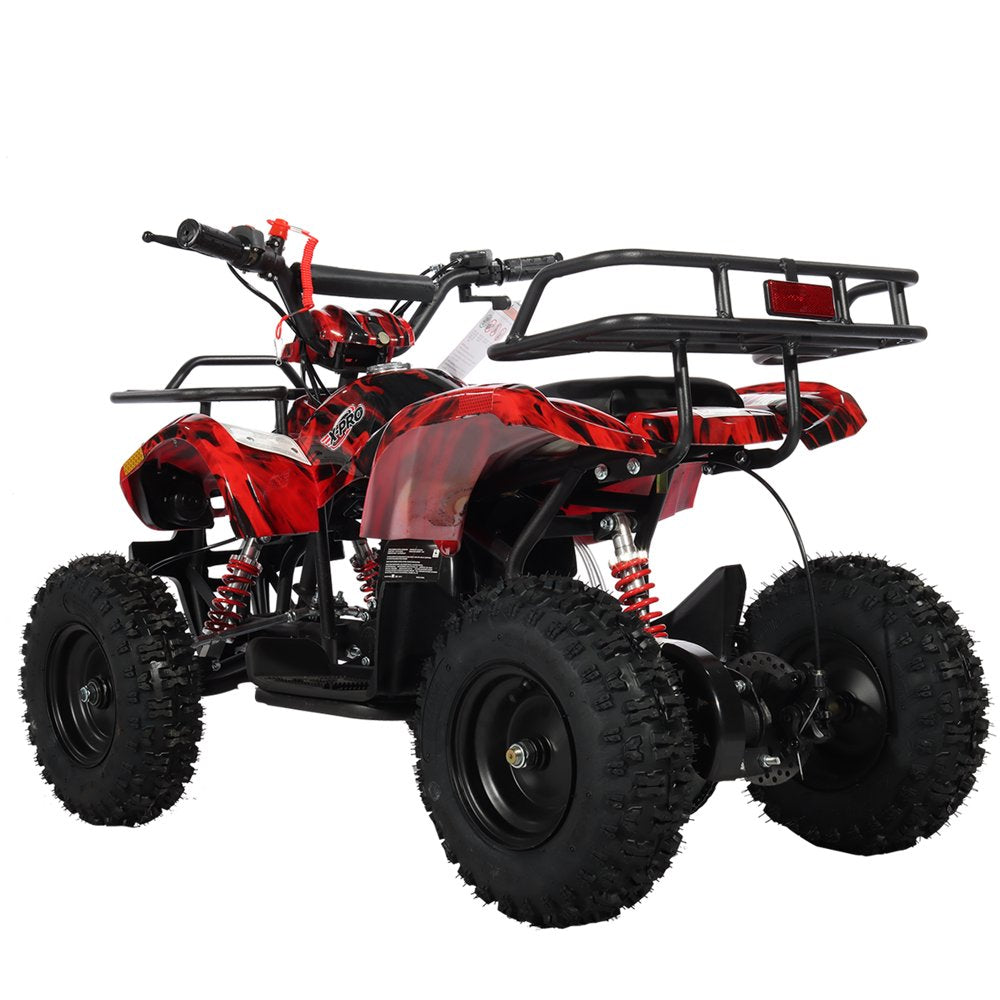 X-Pro Brand New Eagle 40Cc Gas Mini ATV for Kids with Pull Start 4 Stroke Disc Brake 6" Tires