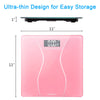 Ktaxon Bathroom Weight Scale, Highly Accurate Digital Bathroom Body Scale, Measures Weight up to 180Kg/396 Lbs., Pink