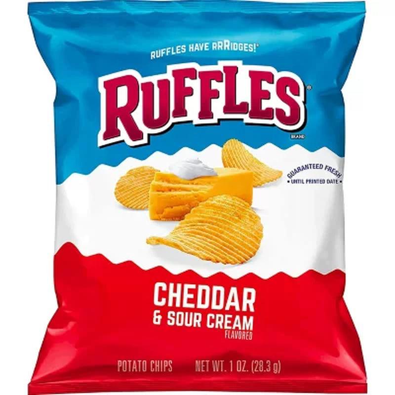 Lay'S and Ruffles Crunch Mix Variety Pack Chips (50 Ct.)