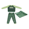 Modern Kids Boys Long Sleeve Pajama Set with Bonus Blanket, Sizes 4-14