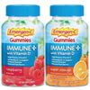 Emergen-C Immune+ Gummies with Vitamin D, Raspberry and Super Orange (2 Pk., 45 Ct./Pk.)