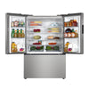 Hamilton Beach, 17.7 Cu. Ft. French Door Refrigerator, Platinum Silver, HZ0771