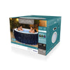 Saluspa 77" X 26" Hollywood 240 Gal. Inflatable Hot Tub with LED Lights, 104˚F Max Temperature