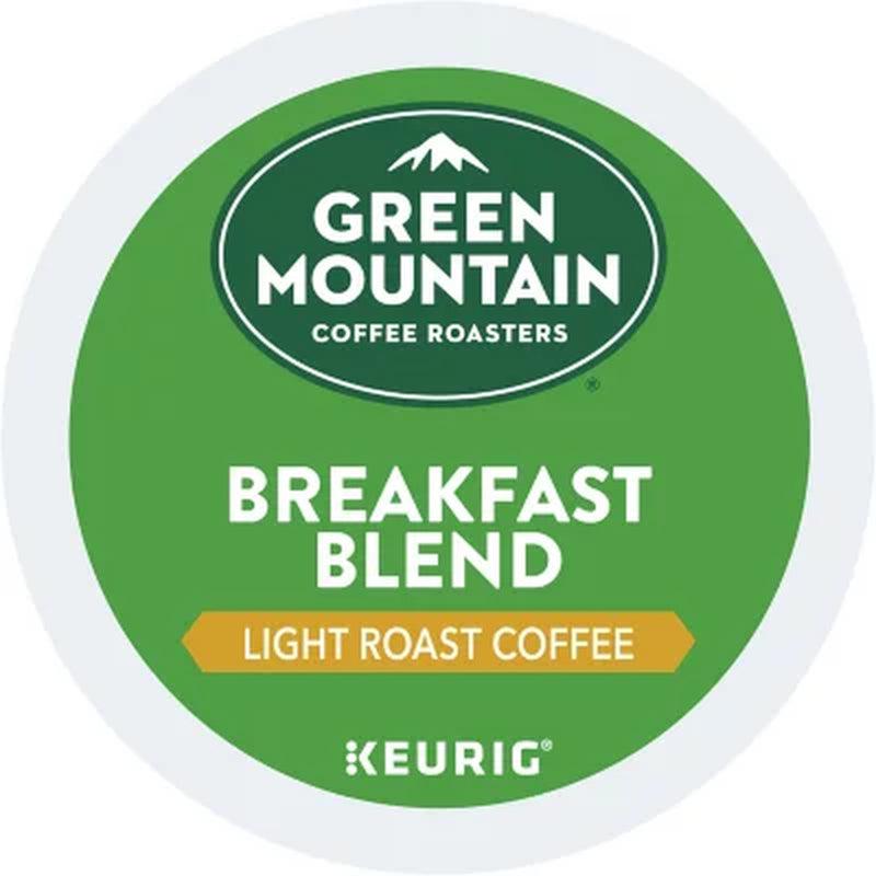 Green Mountain Coffee K-Cup Pods, Breakfast Blend (100 Ct.)