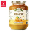 Honey Citron & Ginger TEA -2-Pack by VONBEE (8.8 Lb Total), FAST SHIPPING!!!