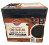 Wellsley Farms Colombian Coffe Pods 100% Arabia Medium/ Dark Roast 100Ct