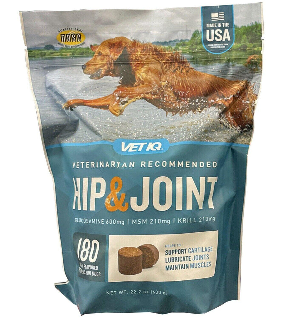 2 Packs Vetiq Maximum Strength Hip & Joint, 180 Chicken Flavored Soft Chews