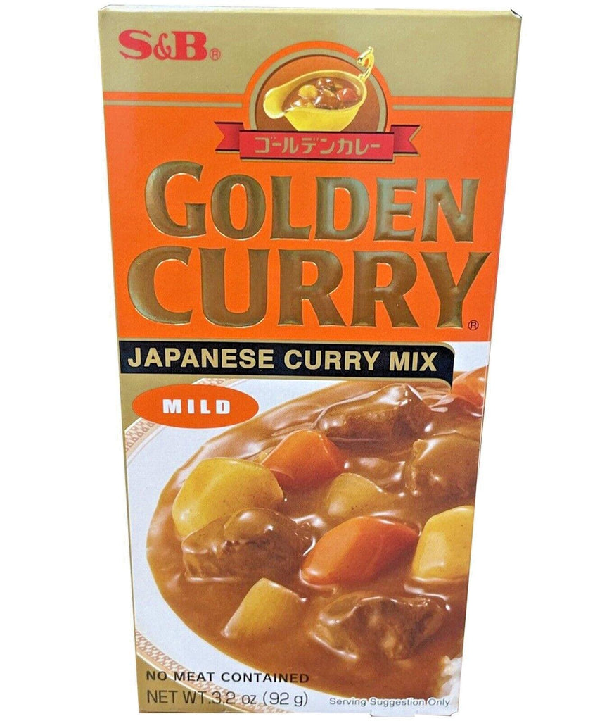 S & B Golden Curry Sauce Mix, Mild 3.2Oz