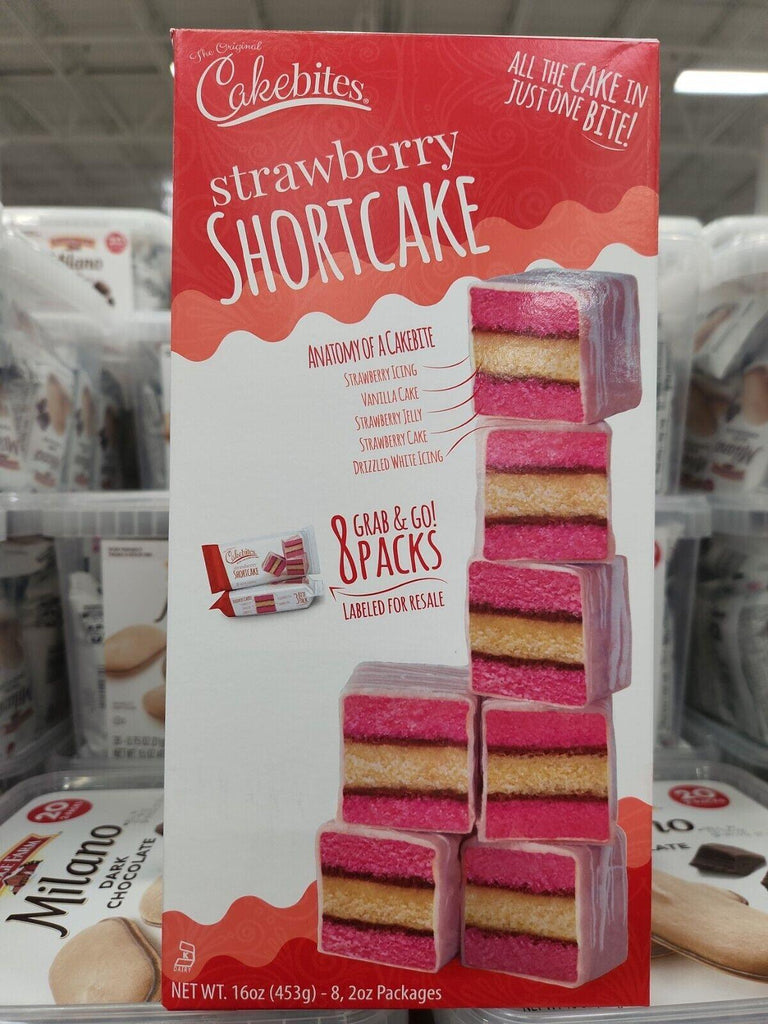 Cakebites Strawberry Shortcake NET WT 16OZ