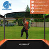 Gymax 6FT Recreational Kids Trampoline W/Swing Safety Enclosure Indoor/Outdoor Orange