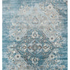 Luxe Weavers Victoria 4620 Distressed Floral Area Rug Carpet, Blue / Size 8X10