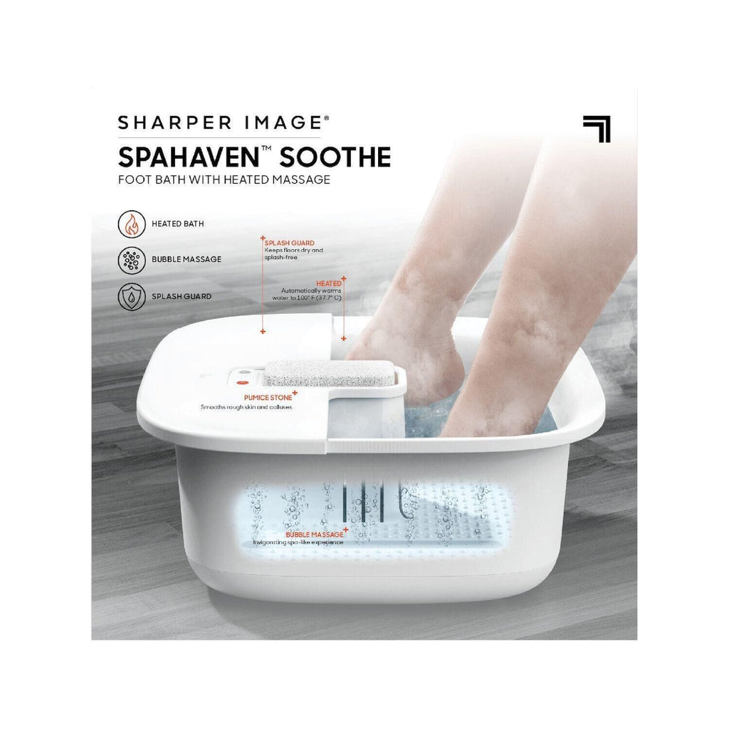 Sharper Image Spahaven Sooth Foot Bath with Heated Massage. |100 - Free Shipping