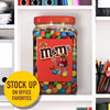 M&M'S Peanut Butter Milk Chocolate Candy Bulk Jar (55 Oz)