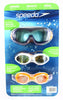 Speedo Professional 3 Pack Swimming Goggles Adult or Juniors Anti-Fog/Uv Protect