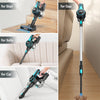 INSE Cordless Vacuum Cleaner, 6 in 1 Powerful Suction Lightweight Stick Vacuum with 2200Mah Rechargeable Battery, up to 45Min Runtime, for Home Furniture Hard Floor Carpet Car Hair