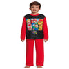 Mario Boys Long Sleeve Top and Pants, 2-Piece Sleep Set, Sizes 4-12