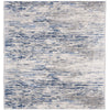 SAFAVIEH Jasper Brandt Abstract Overdyed Runner Rug, Ivory/Blue, 2' X 8'