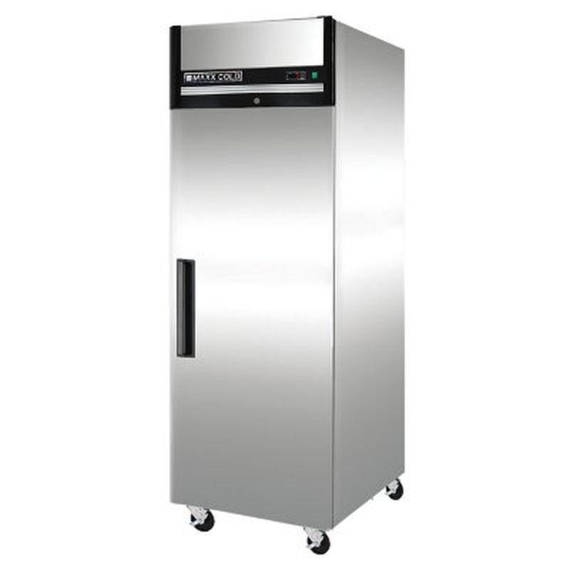 Maxx Cold X-Series Reach-In Upright Freezer in Stainless Steel (23 Cu. Ft.)