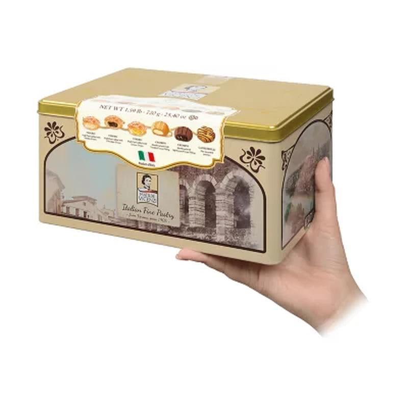 Verona Imported Italian Pastry Cookies in Keepsake Tin, 25.40 Oz.