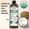 Windmill USDA Organic MCT Oil, 32 Ounces, Made from Pure Coconut Oil