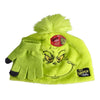 Justice Girls Grinch Hat and Gloves Set, 2-Piece Grinch Green