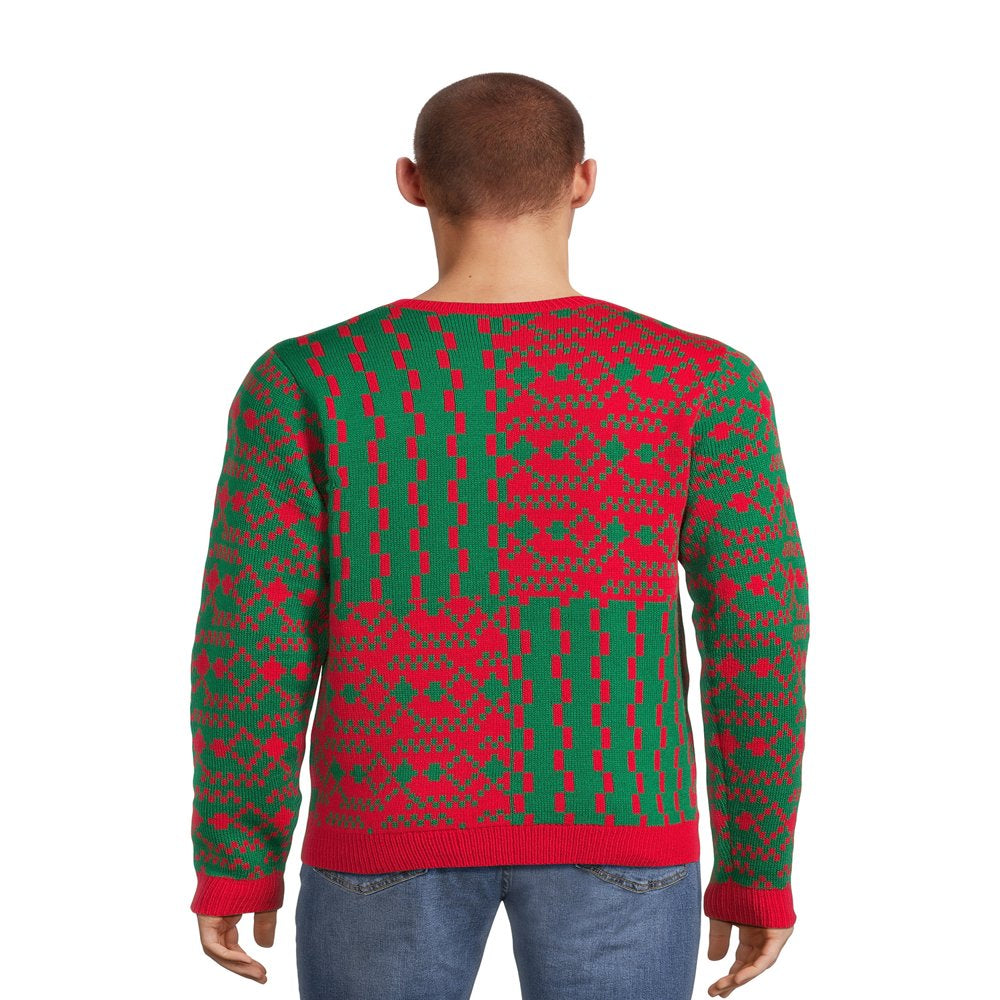 Jolly Sweaters Men'S and Big Men'S Ugly Christmas Sweater, Sizes S-3XL