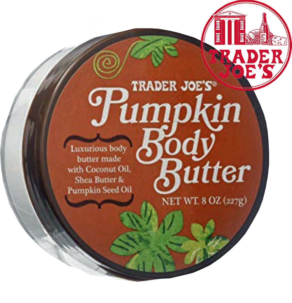 🎃Trader Joe'S Pumpkin Body Butter Lotion Cream Coconut Oil Shea Butter 8Oz 🎃