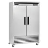 Maxx Cold Stainless Double-Door Commercial Reach-In Refrigerator (49 Cu.Ft.)