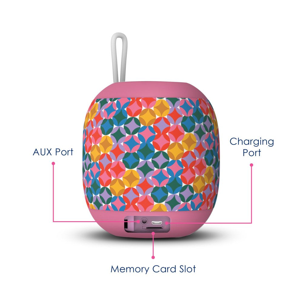 Packed Party 'Like a Diamond' Bluetooth Wireless Portable Speaker