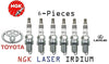 6-NGK IFR6T11 Laser Iridium Long-Life Spark Plugs Toyota/Lexus 3.0L/3.3L Oe-Spec