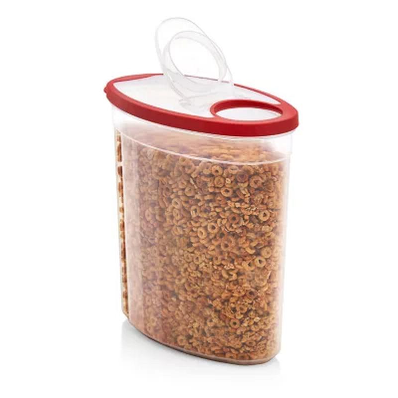 Rubbermaid Cereal Keeper Containers, Three 24 Cup Cereal Keeper Food