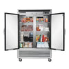 Maxx Cold 54" Commercial Reach-In Freezer with Stainless Interior and Exterior