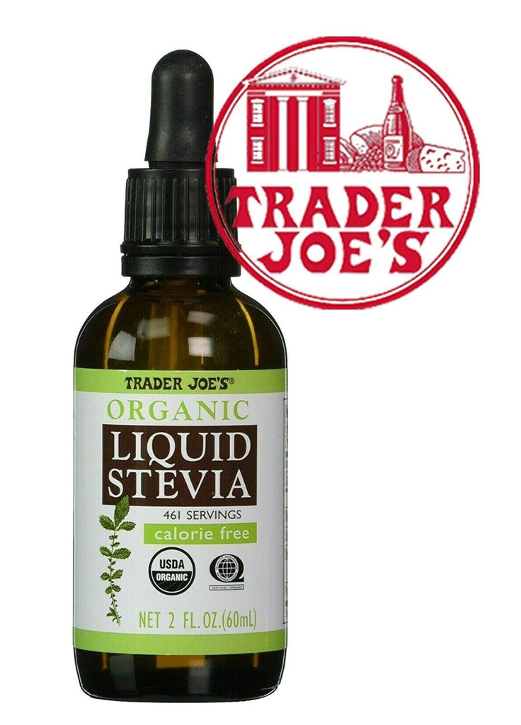 🔥 Trader Joe'S Organic Liquid Stevia 2 Oz Calorie Free Sugar 🔥