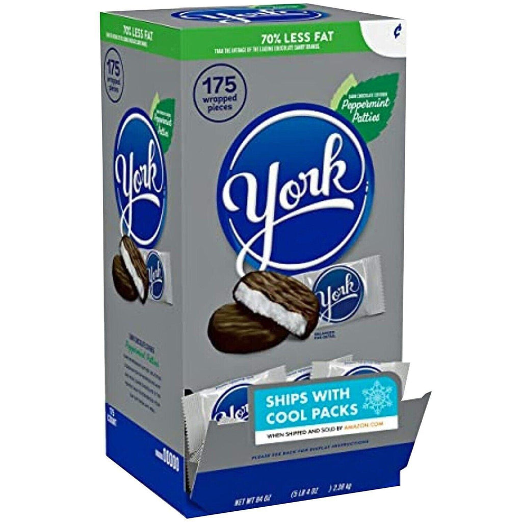 YORK Peppermint Chocolate Patties Candy - 175 Pieces