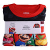 Mario Boys Long Sleeve Top and Pants, 2-Piece Sleep Set, Sizes 4-12