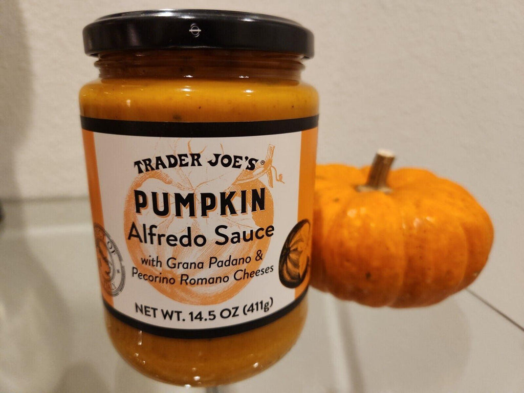 Pack 2 Trader Joe'S Pumpkin Alfredo Sauce NET WT 14.5 OZ