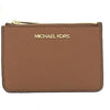 Michael Kors Jet Set Travel Small Top Zip Coin Pouch with ID Holder Saffiano Leather (Luggage) 35F7GTVU1L-230