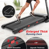 Famistar Folding Electric Incline Treadmill for Home, 8MPH Speed, 250Lbs, APP Control, 15 Programs & 3 Modes, Touch Screen Display, Bluetooth Speakers, Easy Assembly Running Jogging Machine