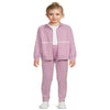 Athletic Works Girls Fleece Tracksuit, 2-Piece, Sizes 4-18 & Plus