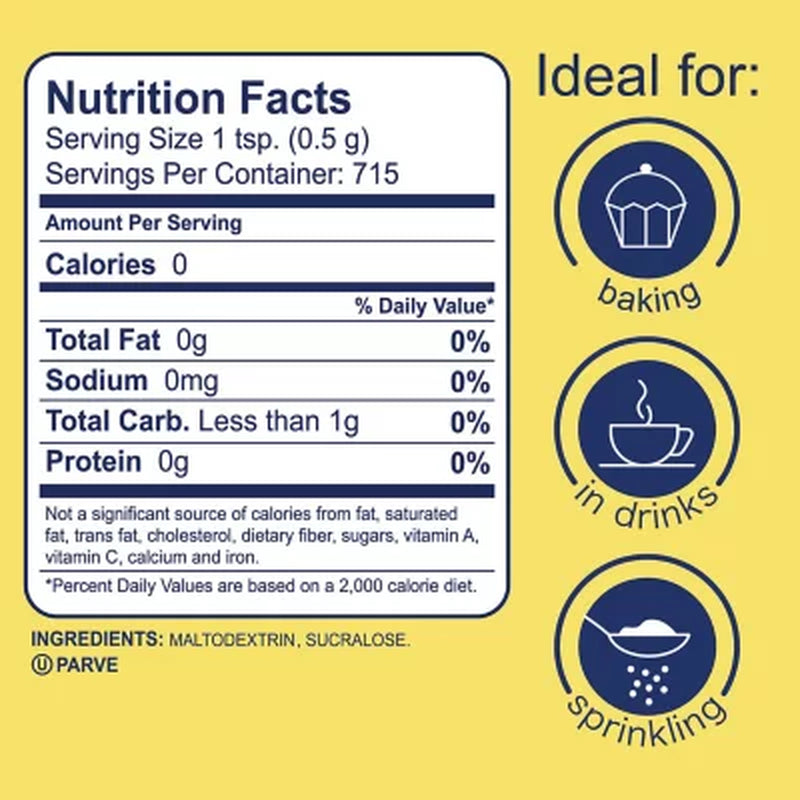 SPLENDA Granulated Sweetener Twin Pack (12.6 Oz., 2 Pk.)