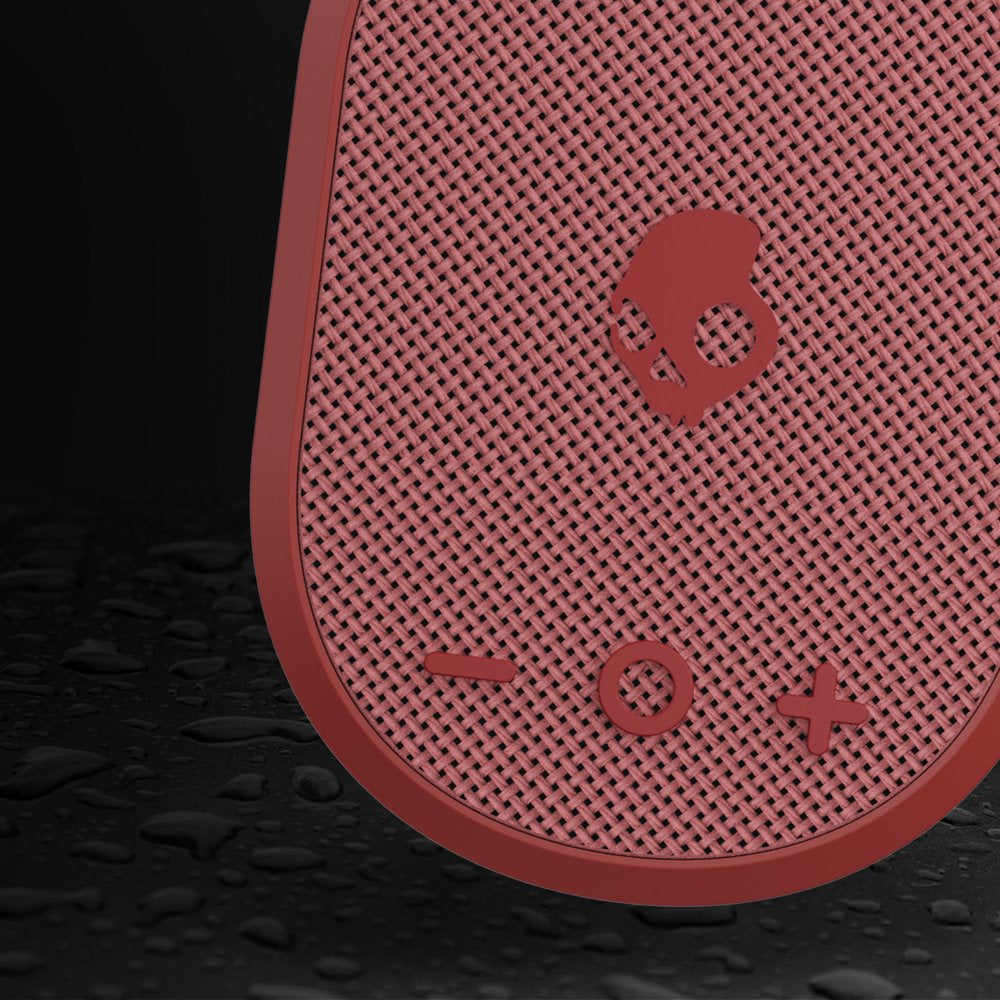 Skullcandy Ounce XT Small Portable Wireless Speaker, Light Red