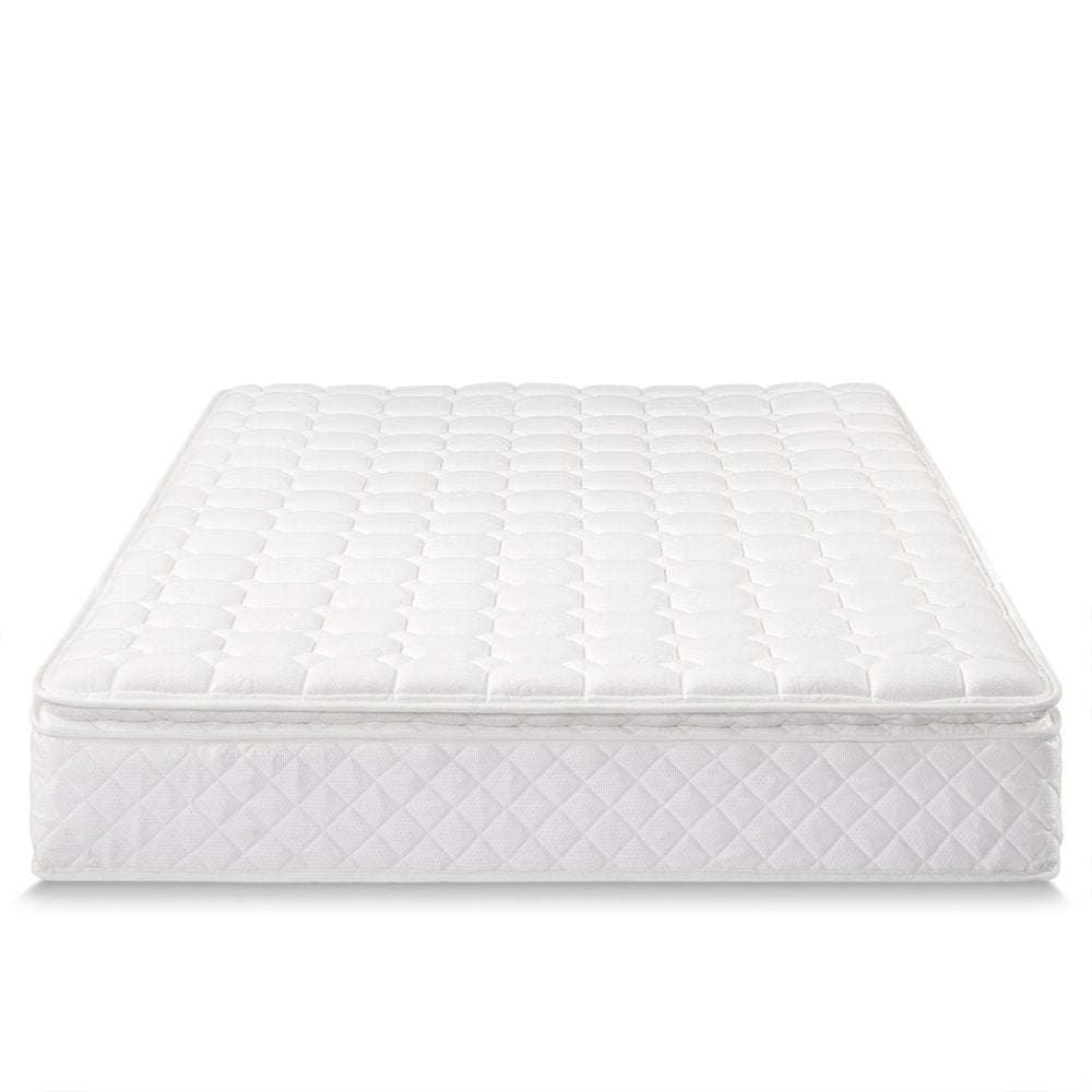 Zinus Dream Pillow Top 10" Hybrid Mattress - Comfort Foam and Pocket Spring, Queen