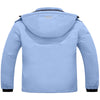 Wantdo Women'S Winter Windproof Snow Coat Waterproof Warm Ski Jacket Light Blue Small