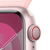 Apple Watch Series 9 GPS + Cellular 41Mm Pink Aluminum Case with Light Pink Sport Loop