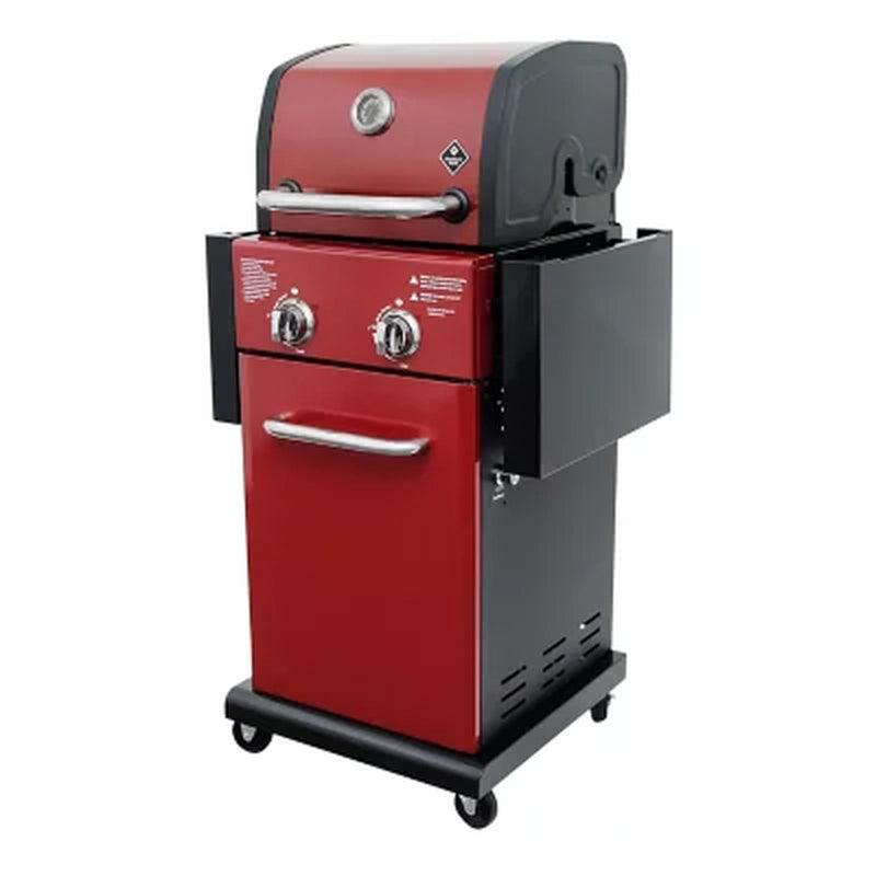 Member'S Mark 2-Burner Gas Grill with Folding Side Shelves