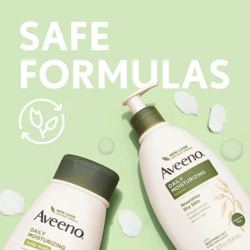 Aveeno Daily Moisturizing Lotion (18 fl. oz., 2 pk. + 2.5 oz. Tube)