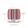 Packed Party 'Stripe It Rich' Bluetooth Wireless Portable Speaker